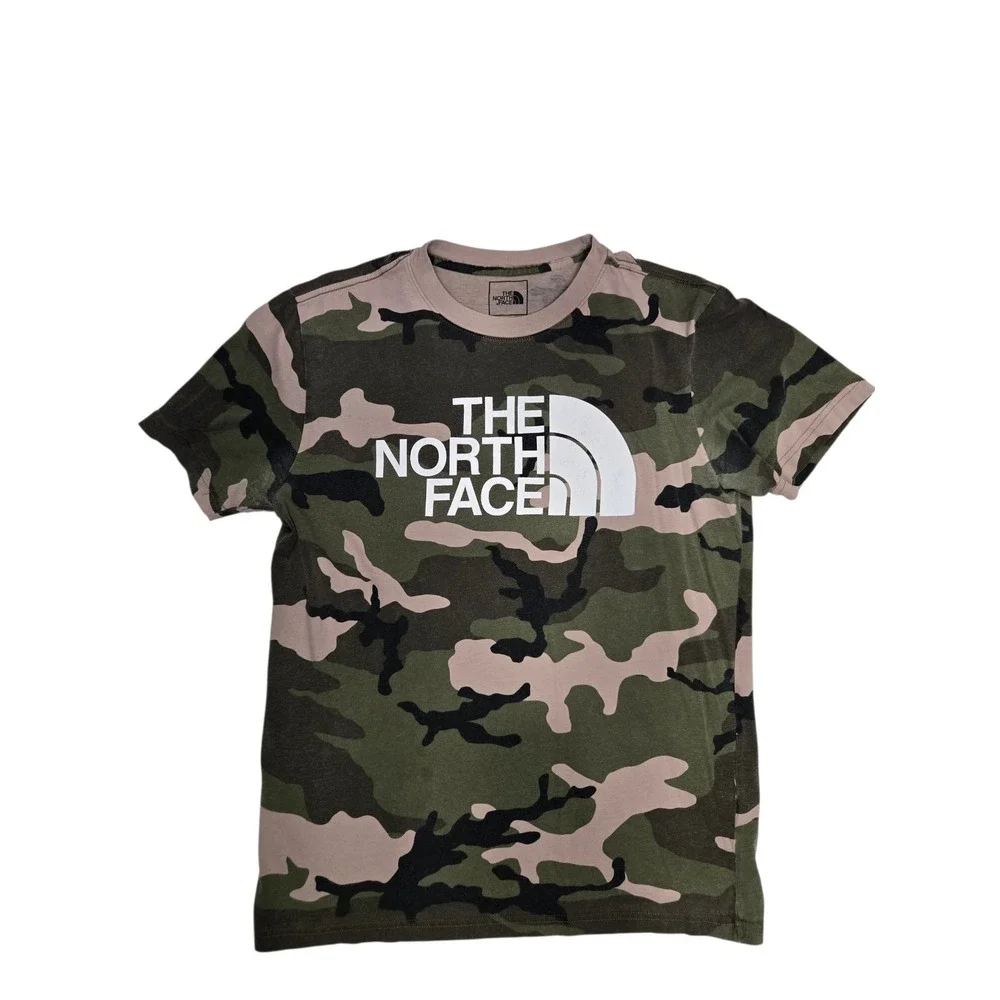 The North Face Men's Short Sleeve Hawthorn Camo Camoflauge T-Shirt Size M (0089)